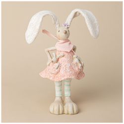 ФИГУРКА ДЕКОРАТИВНАЯ КРОЛИК 10X10X29.5СМ