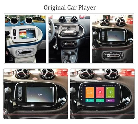 Магнитола для Smart ForTwo/ForFour 2014-2022 - Carmedia MKD-M901-P6 на Android 10, 6-ТУРБО ядер, 4ГБ-64ГБ