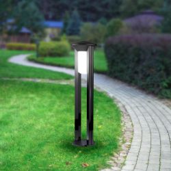 Садово-парковый светильник ЭРА «Арка» ФТУ 01-20-004 напольный черный IP54 Е27 max20Вт h800мм