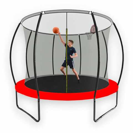 Каркасные батуты с баскетбольным кольцом