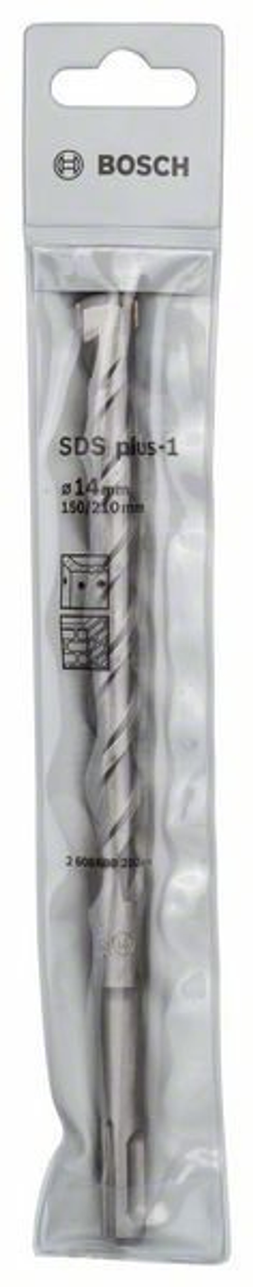 Бур по бетону Bosch SDS-plus 14x150x210 мм 2608680282