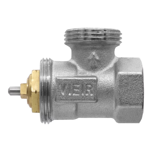 Клапан VIEIR термостатический угл. верх. 3/4" (80/10) VR281