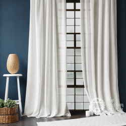 Готовые шторы для гостиной ДЖЖУД (арт. BL01-276-01) - (140х270)х2 см. - айвори