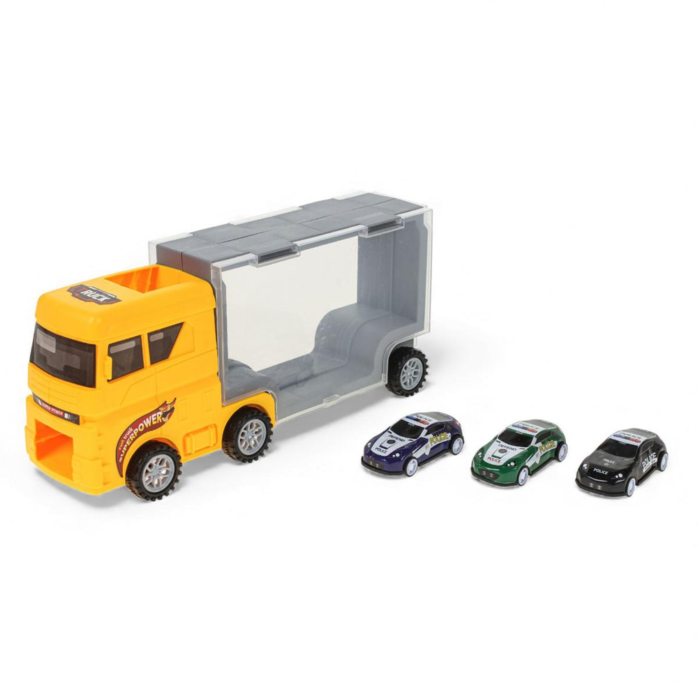 Автовоз +3 машинки, в ассорт. ПК, F3555-10A