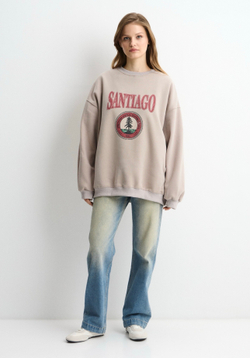 Худи Santiago бежевый