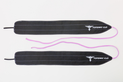 Кистевые бинты Totemic Clo неэластичные шнурковые, 8*56см, сиреневые