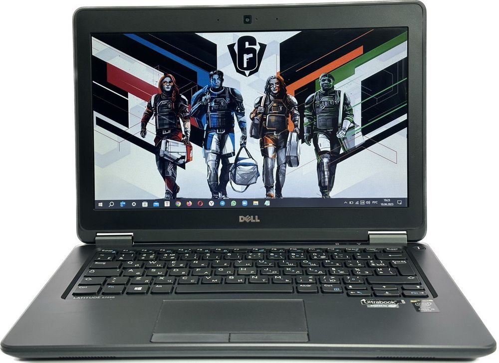 12.5" Уценённый ноутбук Dell Latitude E7250 (1366x768, Intel Core i5-5300U, RAM 4ГБ, SSD 128ГБ, Intel HD Graphics 5500, Win 10Pro)