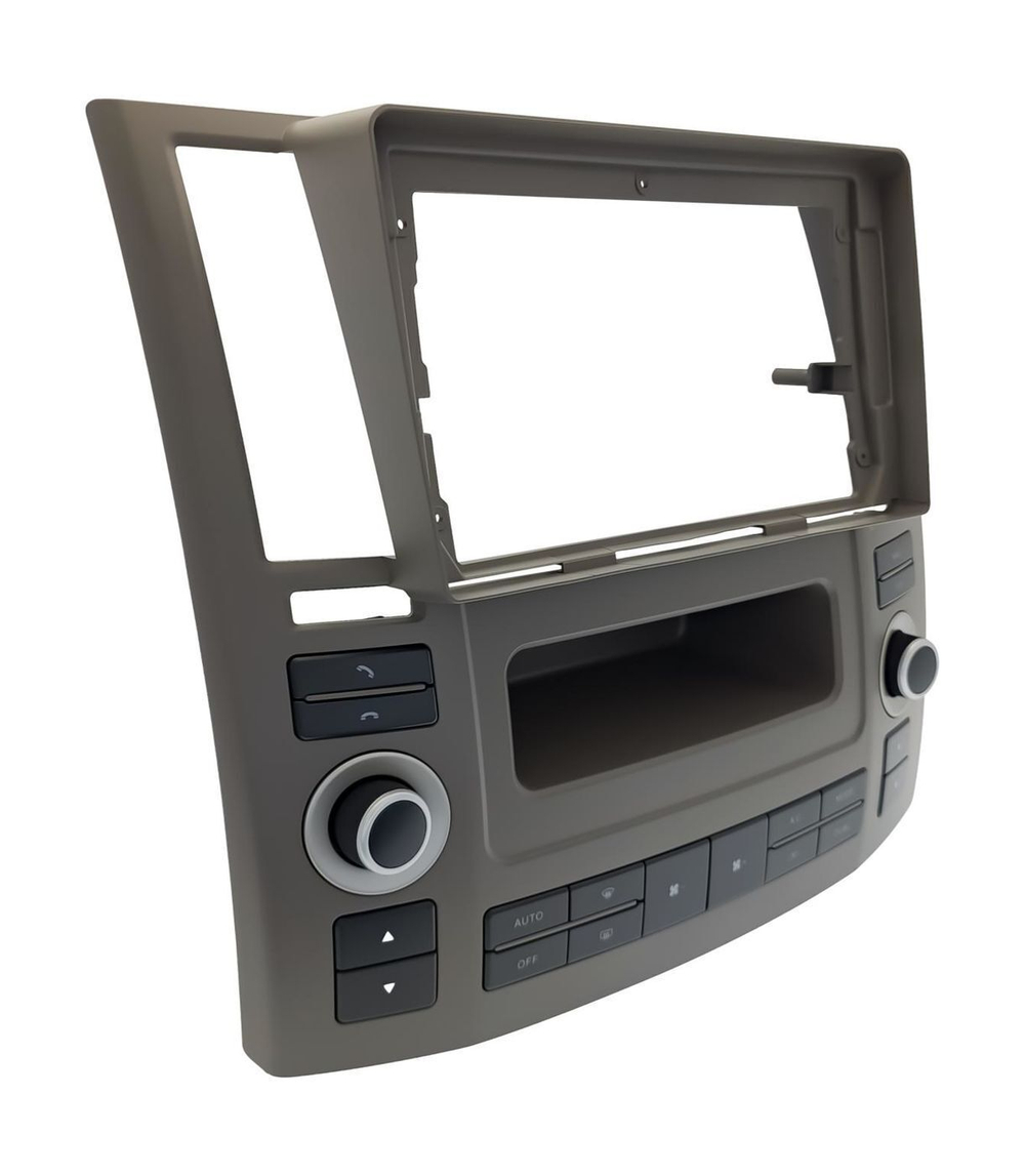Переходная рамка магнитолы INFINITI FX 35, FX 45 2006-2009 9 дюймов (комплект с проводами)