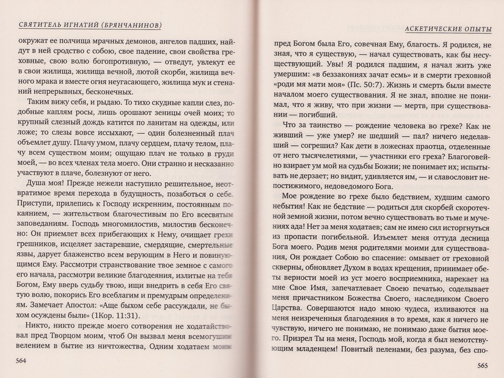 Аскетические опыты. Святитель Игнатий (Брянчанинов)