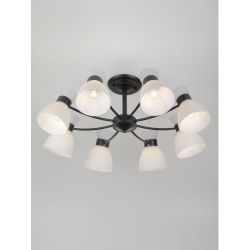 Люстра Rivoli Aemilia 9185-308 8хЕ27 60 Вт модерн | Лайт