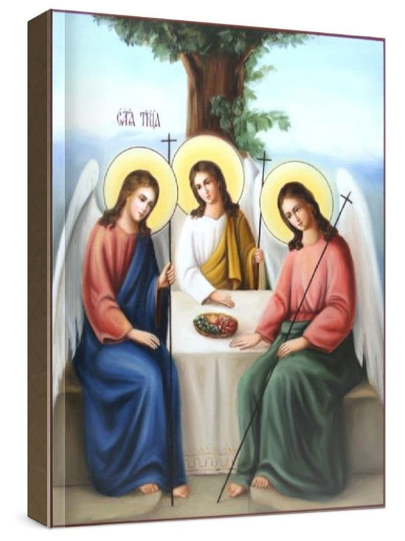 Троица (рукописная икона)