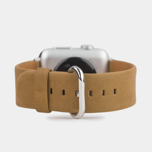 Ремешок кожаный для Apple Watch 42/44mm Classic цвета бежевый винтаж