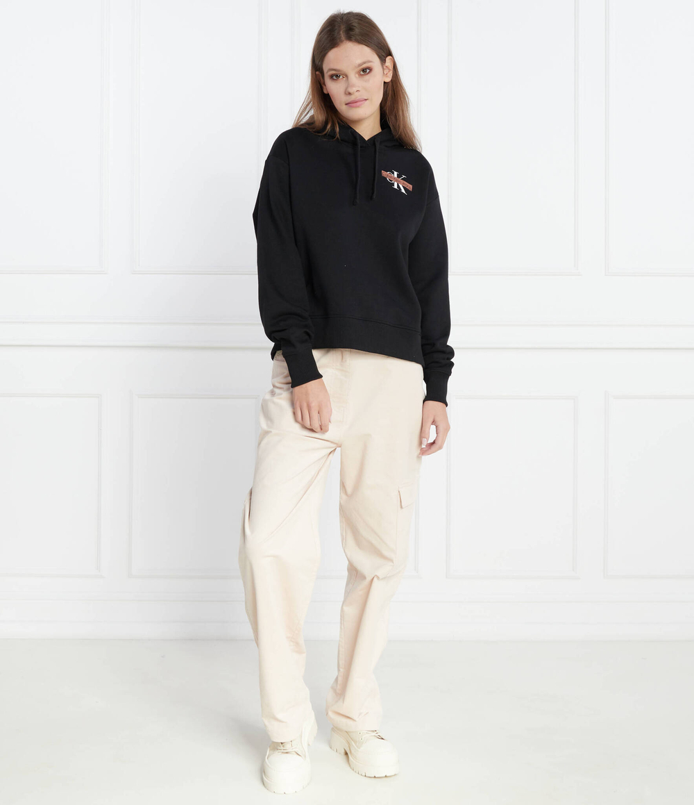 Худи CALVIN KLEIN JEANS - черный(J20J222718)