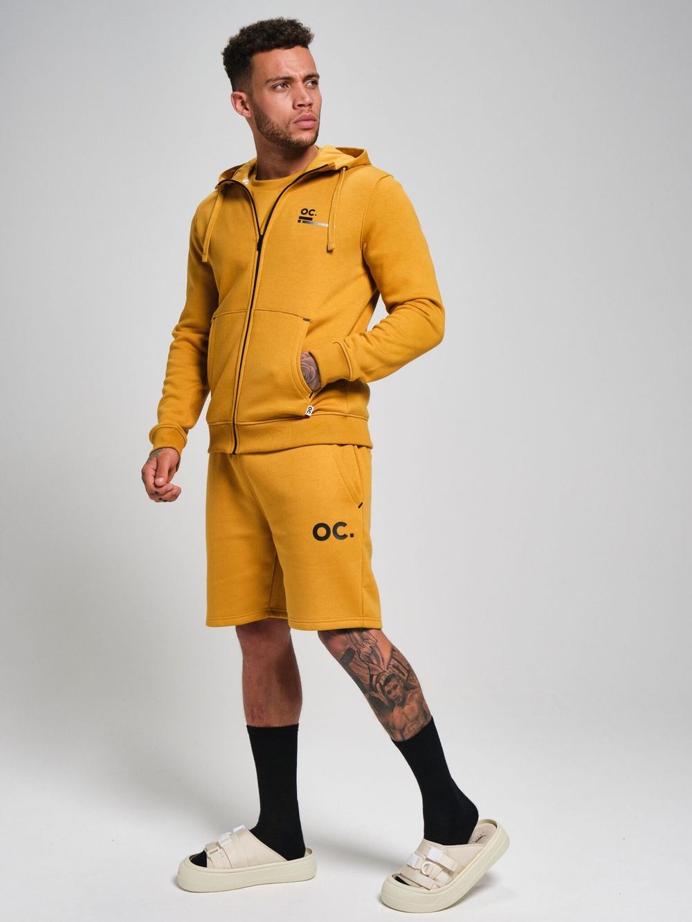 Толстовка мужская ORIGINAL CREATOR ZIP HOODIE, Желтый