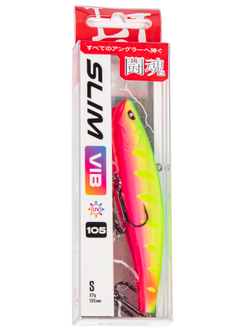 Воблер тонущ. вертикал. LJ Pro Series SLIM VIB S 105.00/354
