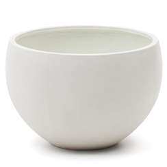 Напольное кашпо Grau из белого цемента Ø72х48 см