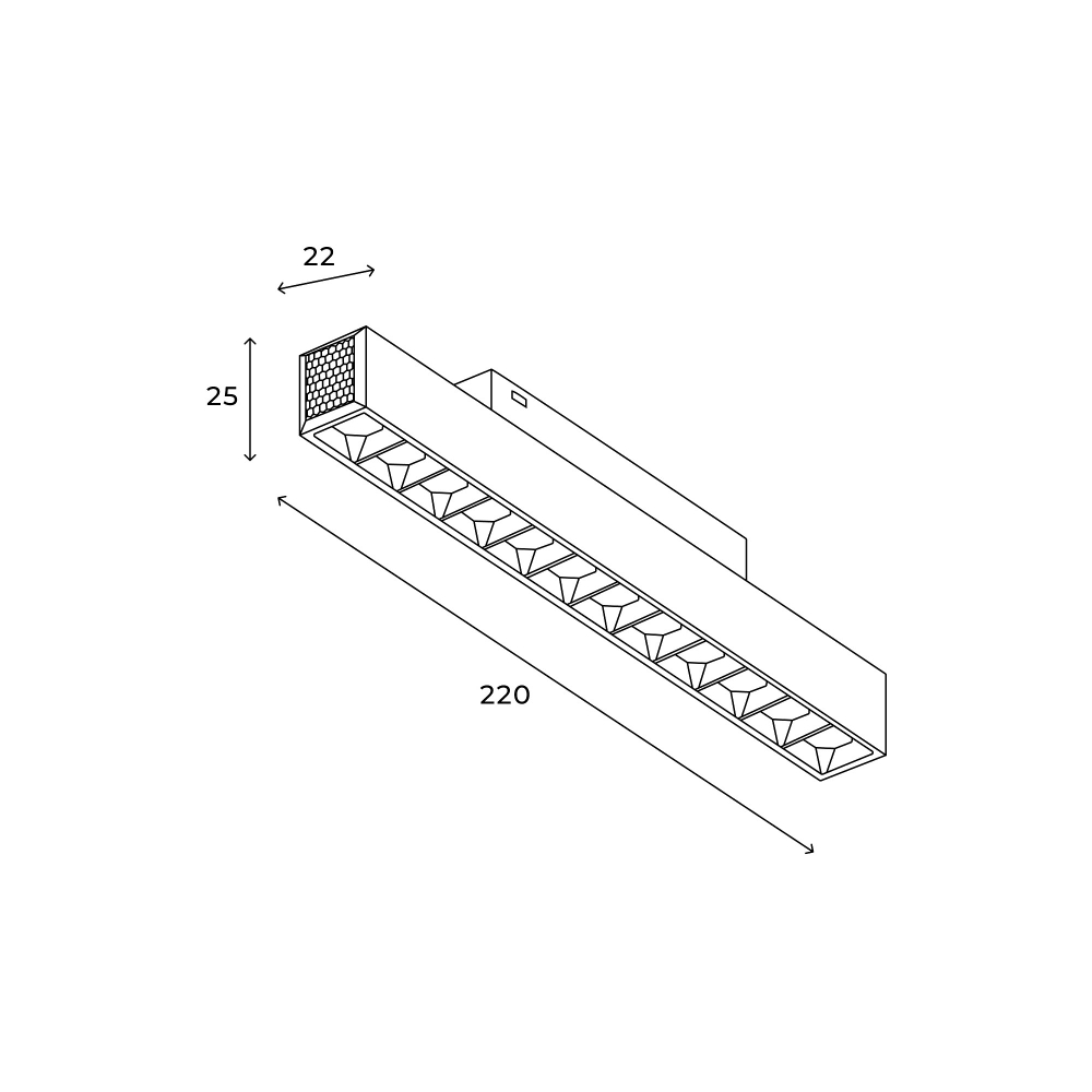 Накладной светильник Hesby Lighting ElDeko HSBL_0146