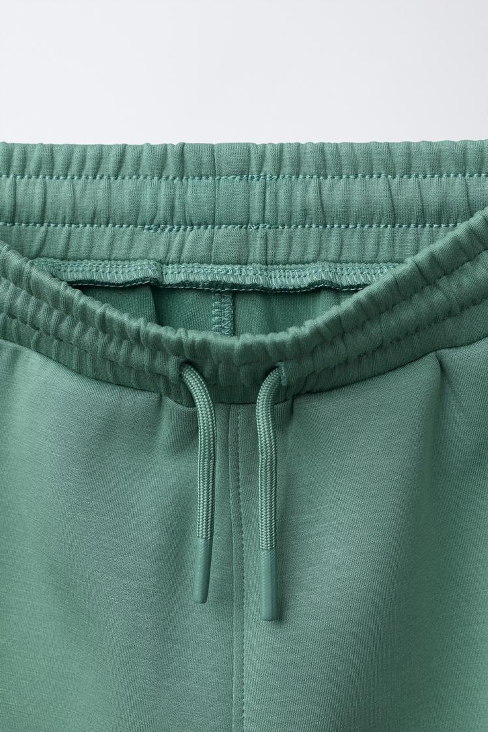 ZARA СПОРТИВНЫЕ БРЮКИ-ДЖОГГЕРЫ, ЦВЕТ МОРСКОЙ ВОЛНЫ