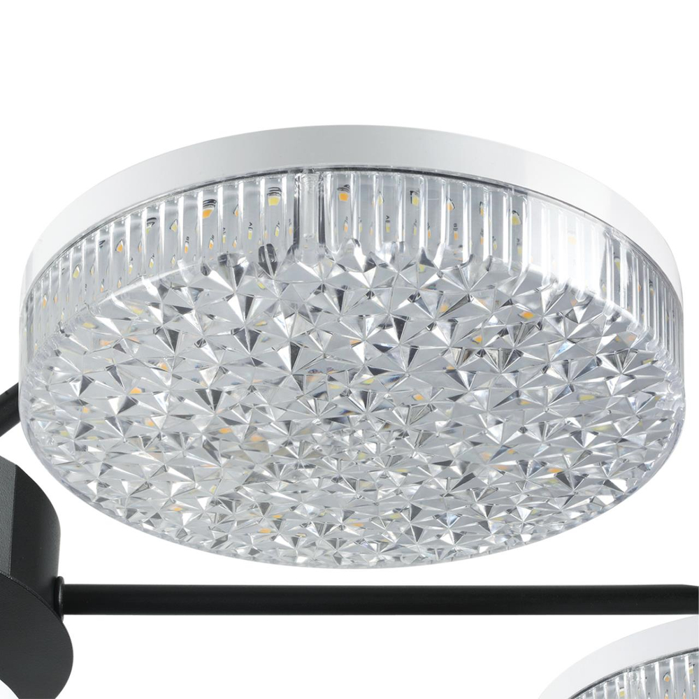 8236/7CL LN Люстра LED 90Вт 3000/4000/6000К 220В IP20 LEDIO
