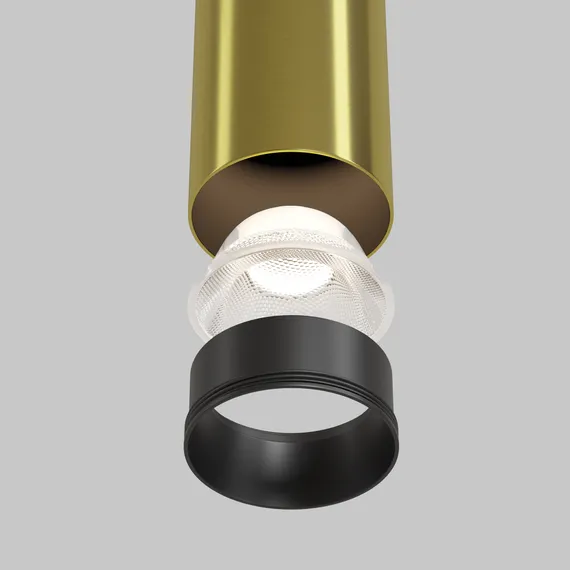 Подвесной светильник Фокус LED / Focus LED 4000К 12Вт Maytoni p072pl-l12w4k-bs