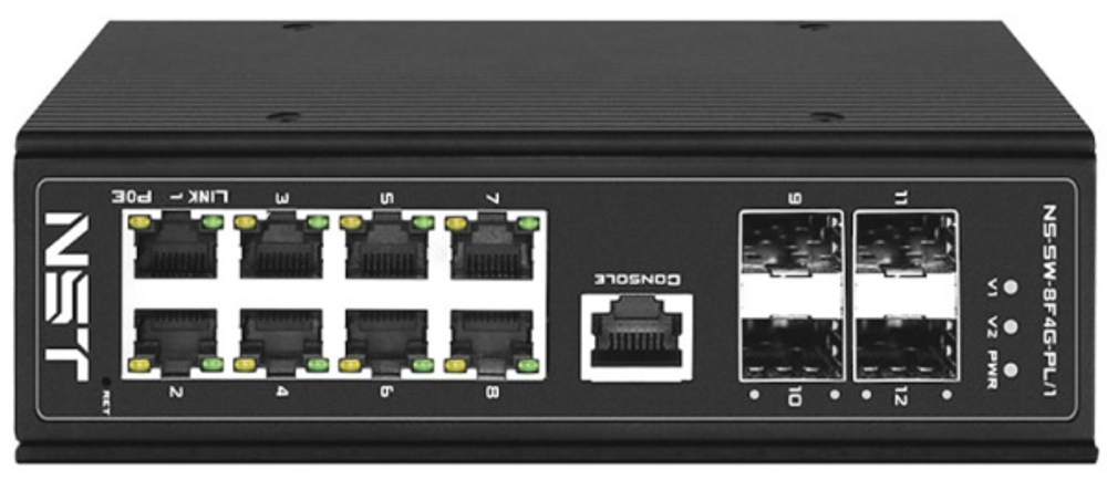 Коммутатор управляемый NST NS-SW-8F4G-PL/I