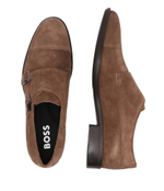 Кожаные монки colby BOSS BLACK - коричневый(50516610)