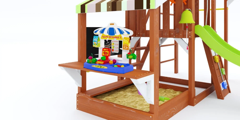 Детская площадка Савушка Тусун - 13 (салатовый)