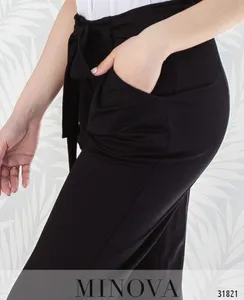 Брюки 1139-черный Minova