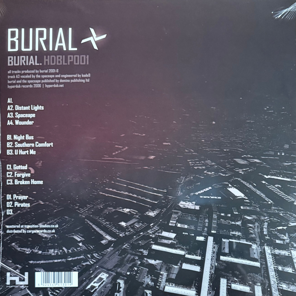 Виниловая пластинка Burial - Burial 2LP