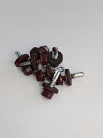 5,5х19 RAL8017 Шоколадно-коричневый саморез кров. (20 шт.)