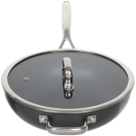 Сковорода «ENERGY» 3,7л, стеклянная крышка, 28*8,5см