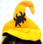 Ободок с оранжевой шляпкой