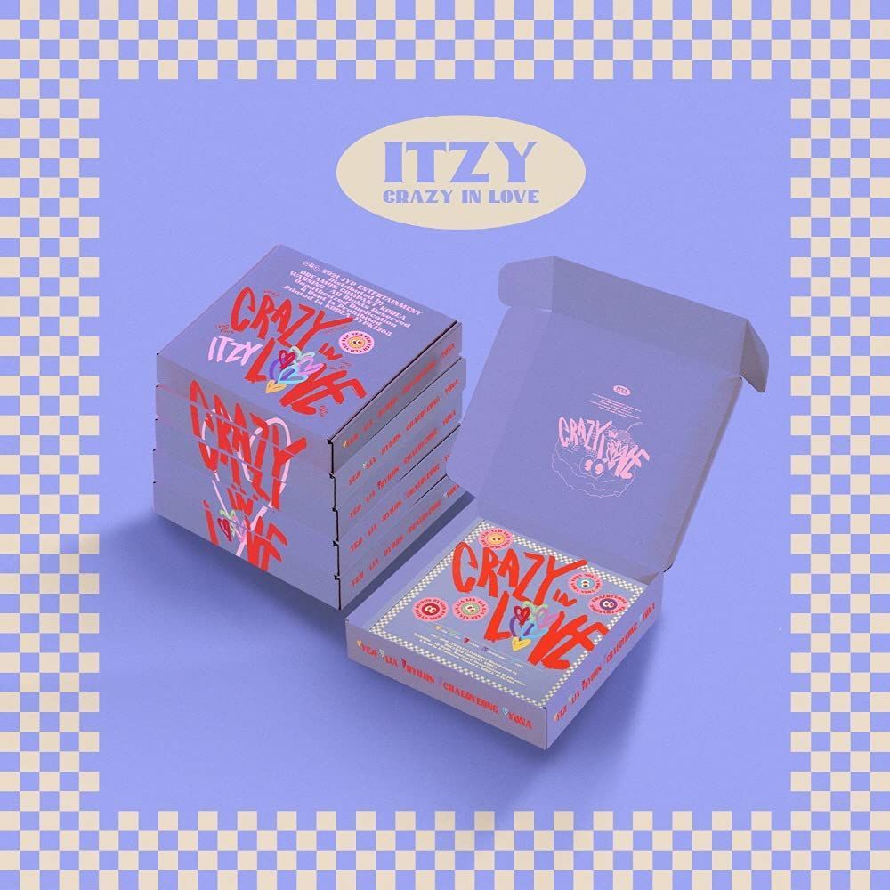 Музыкальный альбом ITZY - CRAZY IN LOVE (1st Album)