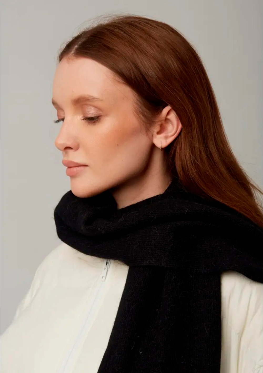 Шарф Ш402-07 черный