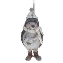 GAEM Фигурка декоративная подвесная "Ёжик", L5 W4,5 H10 см