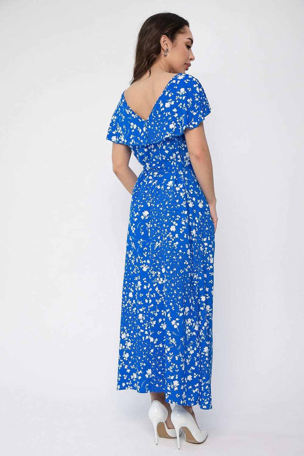 Платье Вечер свиданий (ярко-голубое) П13681-16М LT Collection