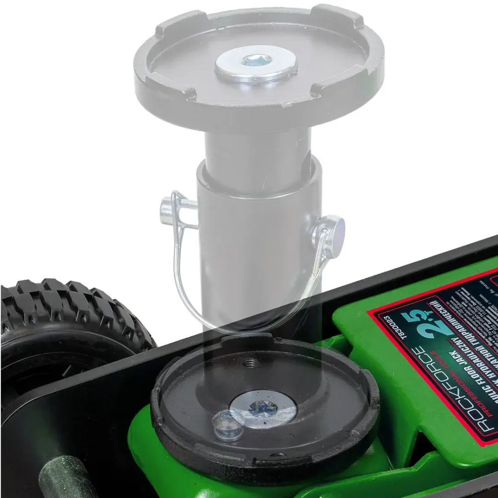 Домкрат подкатной гидравлический 2,5т (h min 155мм, h max 665мм) RockForce RF-T830023