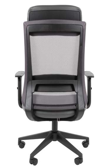 Офисное кресло Chairman 500LT Россия экокожа серый/TW-04 серый