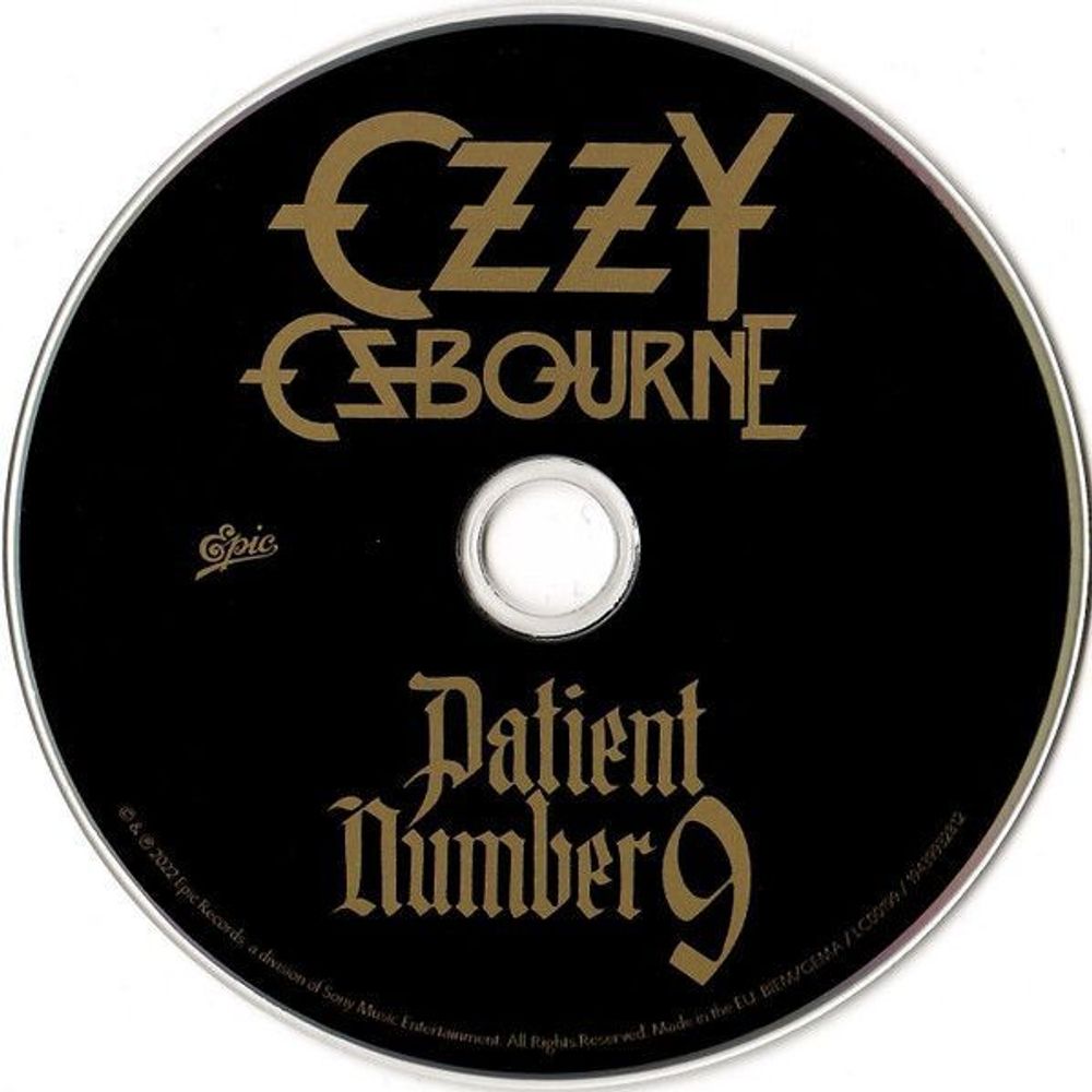 Ozzy Osbourne. Patient Number 9. (Autographed Limited Edition) (CD)