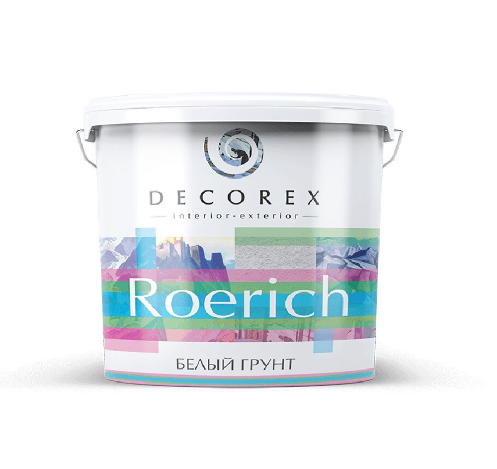 ГРУНТОВКА DECOREX ROERICH БЕЛЫЙ 3КГ