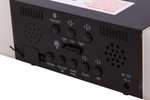 Радио с будильником и термометром Bresser MyTime Sunrise Bluetooth, черное