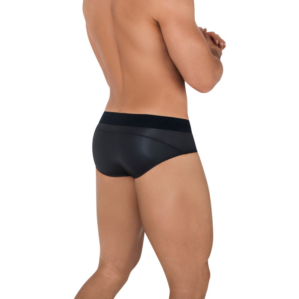 Мужские трусы брифы черные Clever KRAKEN BRIEF 153411