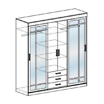 Шкаф-купе ЛИДЕР 1К