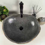 Раковина из речного камня RS-62084 (56*44*15)