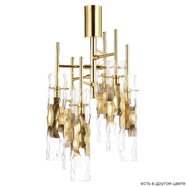 Подвесная люстра Crystal Lux Primavera PL6 Gold