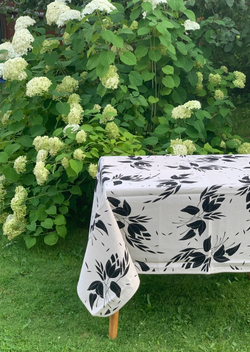 Скатерть 140х180 AnnaMaria 3068 Lino Fleur