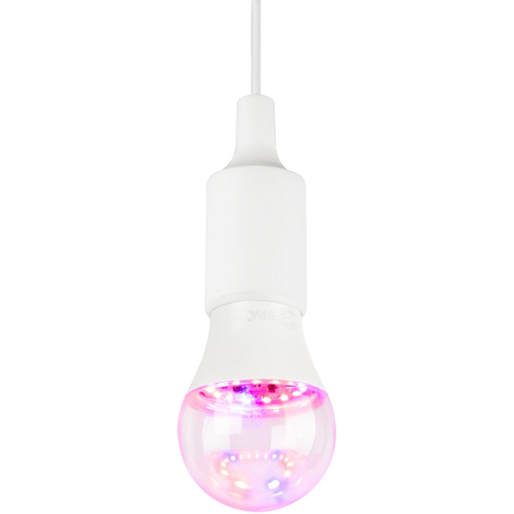 Фитолампа для растений светодиодная ЭРА FITO-20W-RB-E27 красно-синего спектра 20 Вт Е27