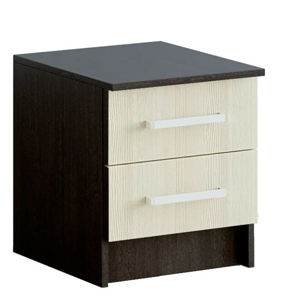 Тумба прикроватная с ящиками Фиеста, венге/лоредо (2 шт)