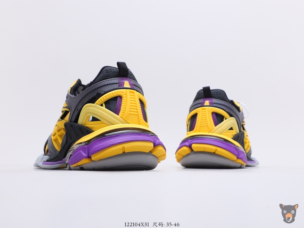 Кроссовки Track.2 Yellow/Grey/Violet