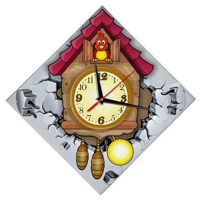 Часы с кукушкой "Куку дом" Декор для дома, подарок